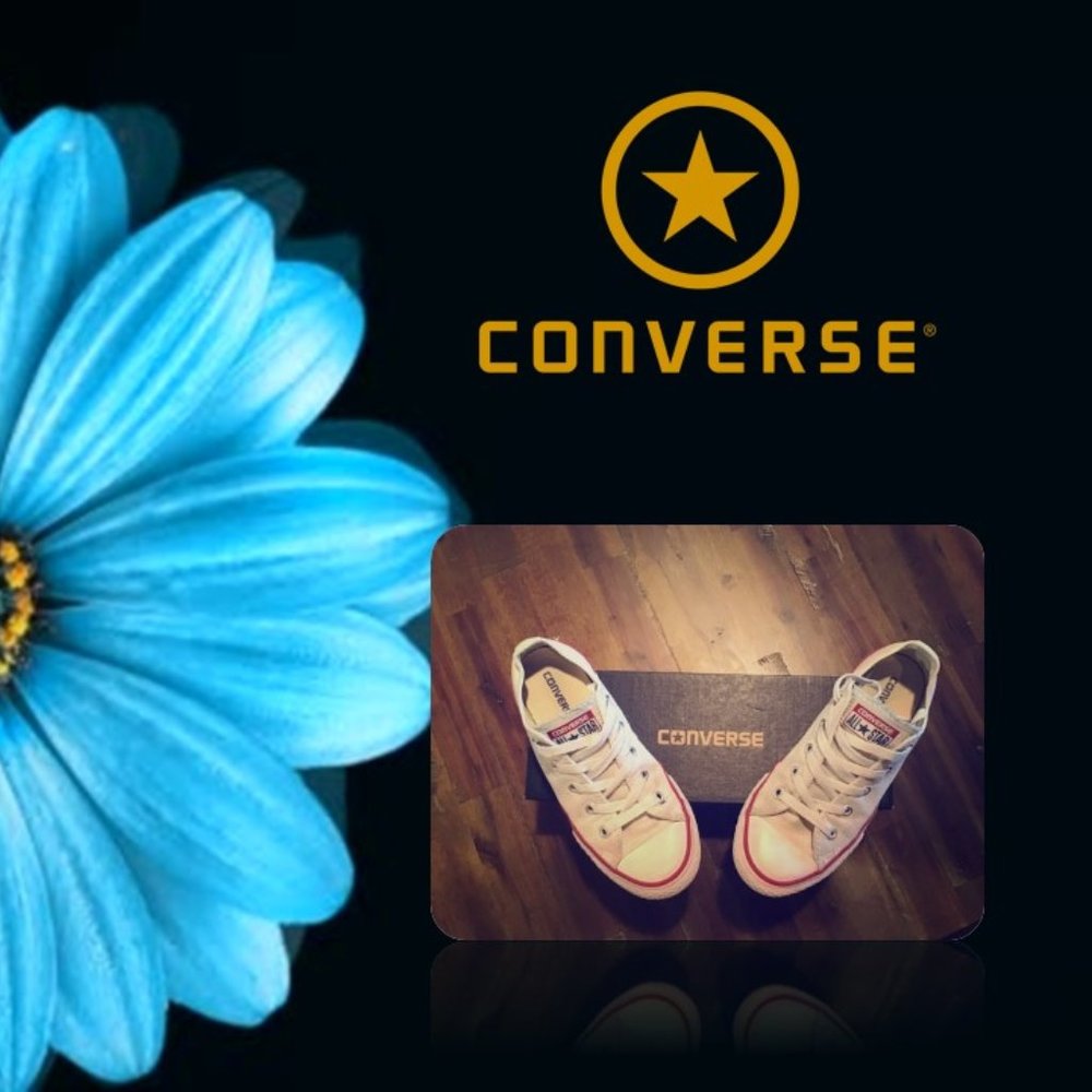 Classic White Converse (Kids)